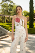 Top Lovely Tulip Parche Blanco